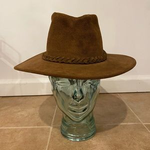Brand new leather hat